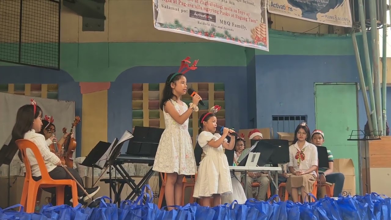 Dylan song performance " Simple kind of Christmas" 2025 Ensemble recital PWD Christmas 