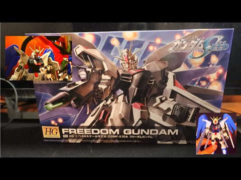 HG 1/144 R15 Freedom Gundam video