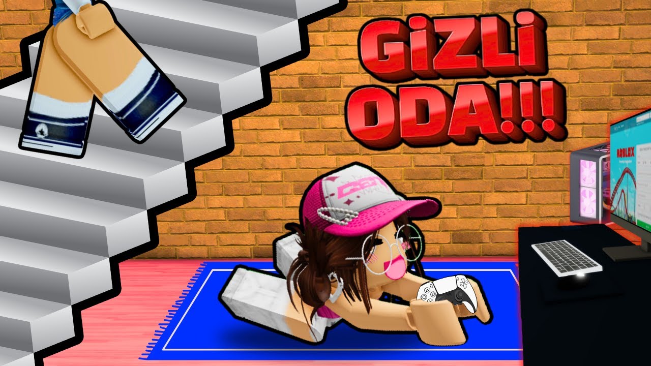 ECE'NİN GİZLİ OYUN ODASI😊AYŞEM ECE ARI💥ARIGİLLER🐝ROBLOX BROOKHAVEN🏡RP