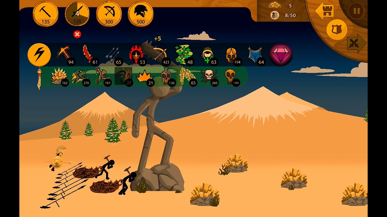 Today i am going to play stick war  legacy and i'm going to speedrun 