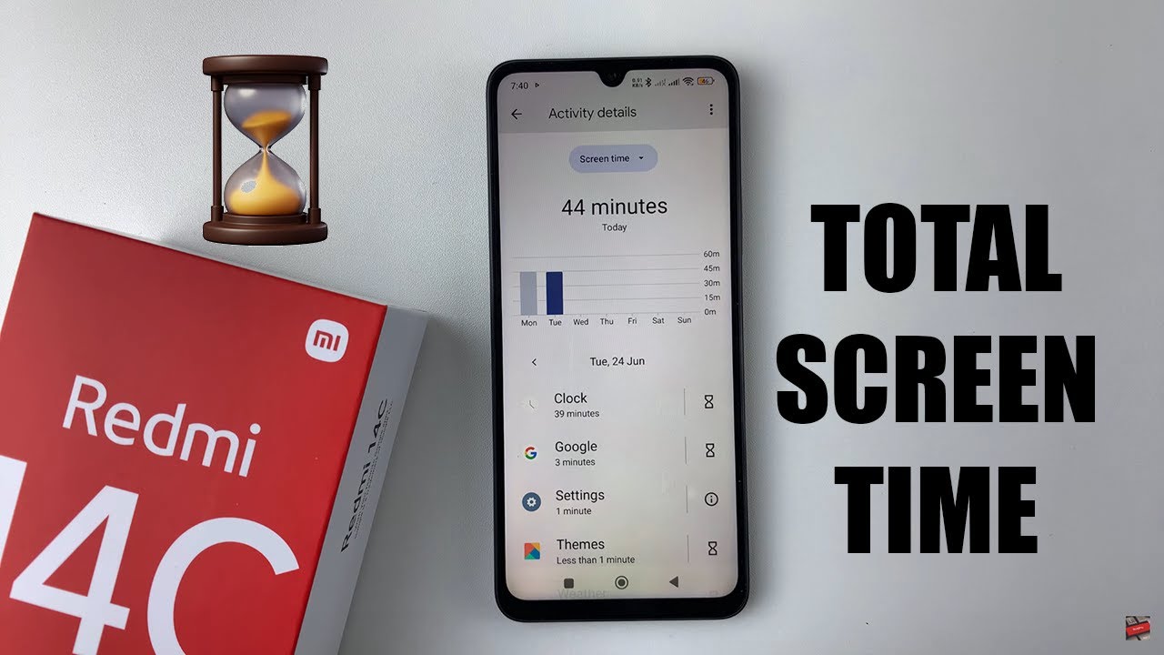 How To Check Total Screen Time On Redmi 14C