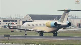BRAND NEW GLOBAL 8000 2ND TEST FLIGHT -BBA886 YYZ-YYZ