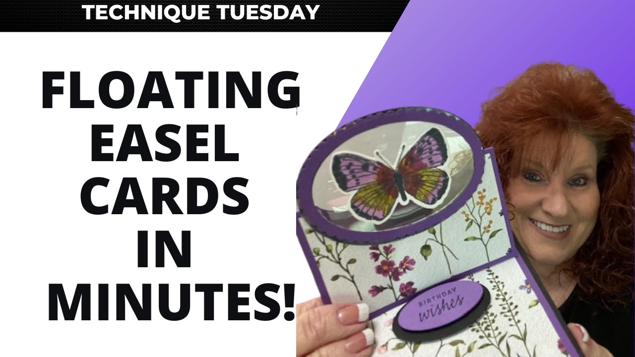Soar with Creativity: Make Floating Easel Cards in Minutes