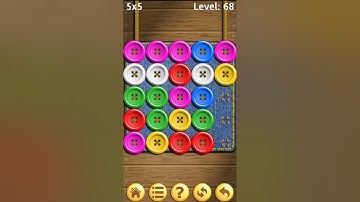 Buttons and scissors puzzle level 66 & 67 solved ✌/#viral #gamingvideos