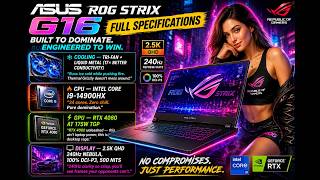 Asus  ROG  Strix G16  Specifications #uk#usa #viral #trend#shortsfeed #ROGStrixG16 #ASUSROG @ASUS