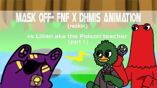 Mask off-FNF X DHMIS animation (part 1) l DHMIS OC