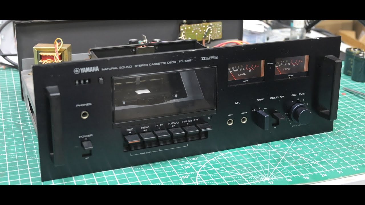 YAMAHA TC-511B カセットデッキ Yamaha TC 511B Vintage Audio Workshop - YouTube