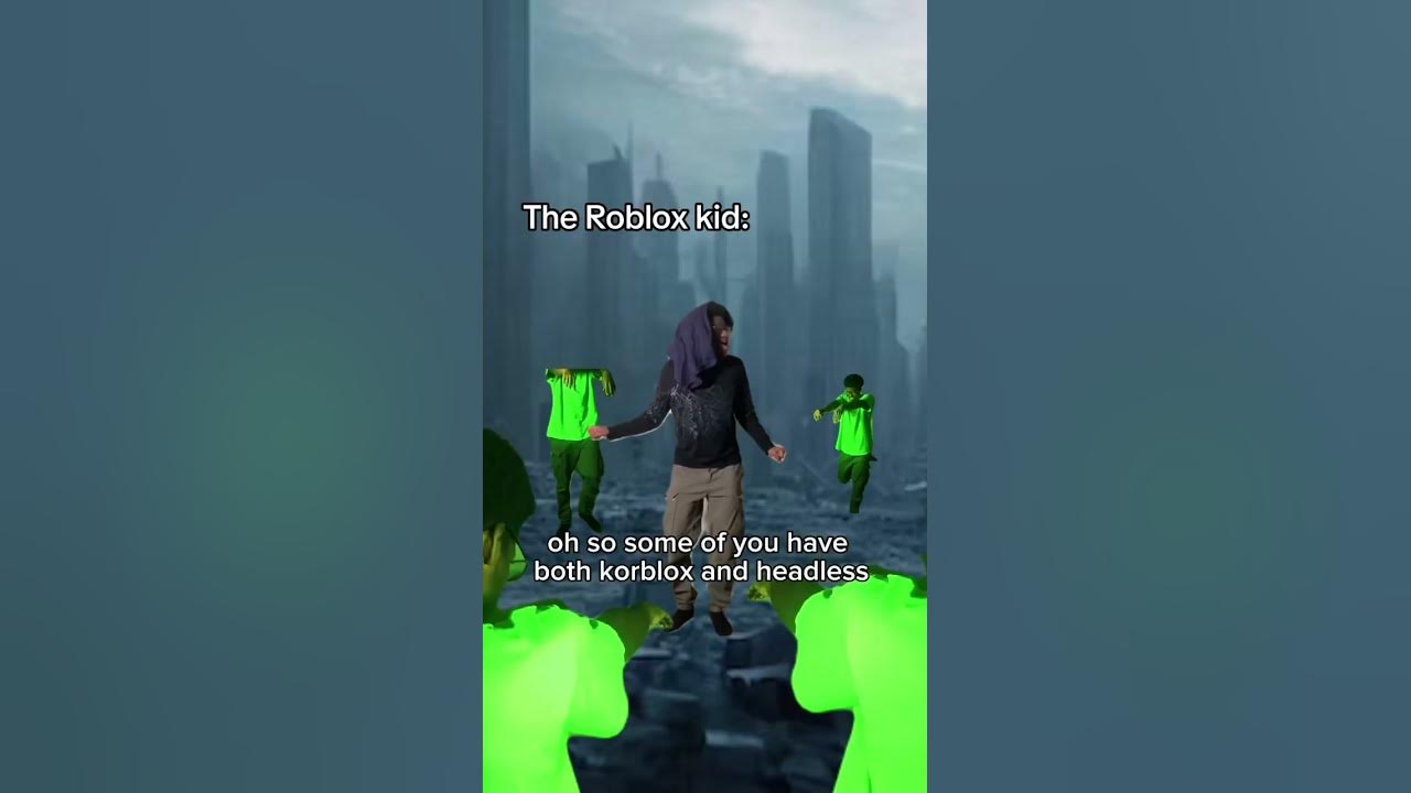 POV: The Roblox kid is in a Zombie Apocalypse