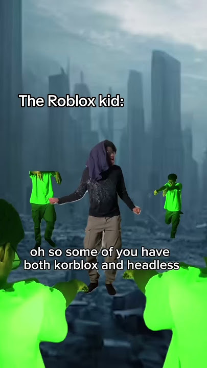 POV: The Roblox kid is in a Zombie Apocalypse
