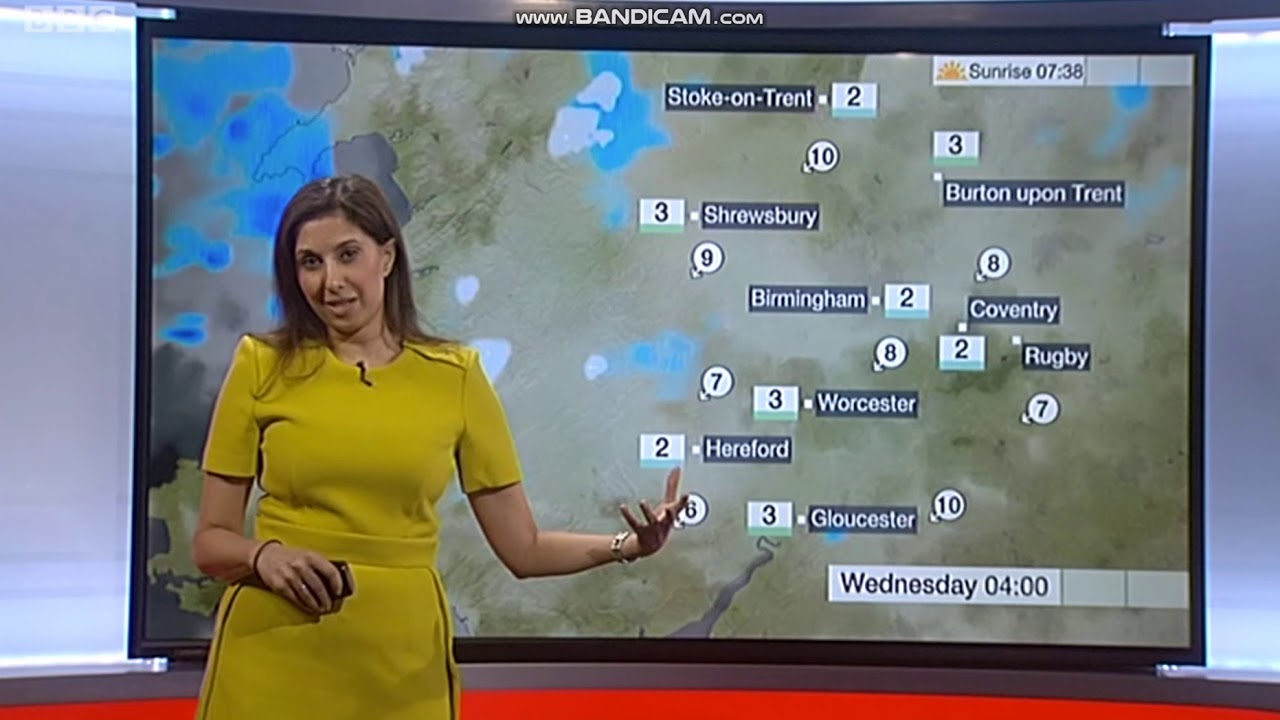 Shefali Oza - Midlands Today weather - (20th November 2018) - 60 fps ...