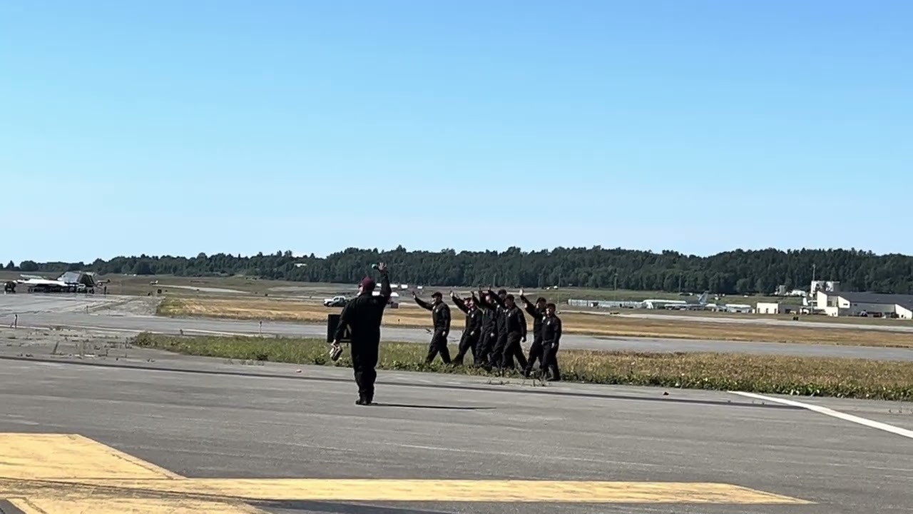 Arctic Thunder 2024: Stunning Airshow Over JBER, Alaska! 