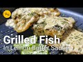 Grilled Fish in Lemon Butter Sauce | Continental Recipe | Quick Easy Recipe | Seafood Recipe