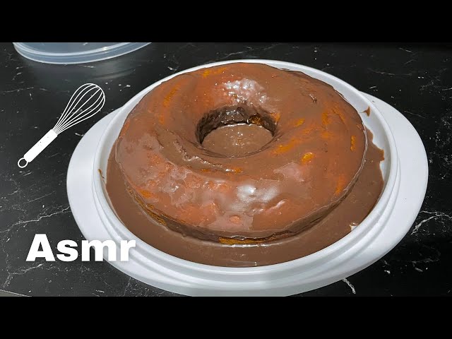 ASMR na cozinha -  preparando bolo fofinho e delicioso (voz suave) relaxe aqui 👩🏻‍🍳🍰