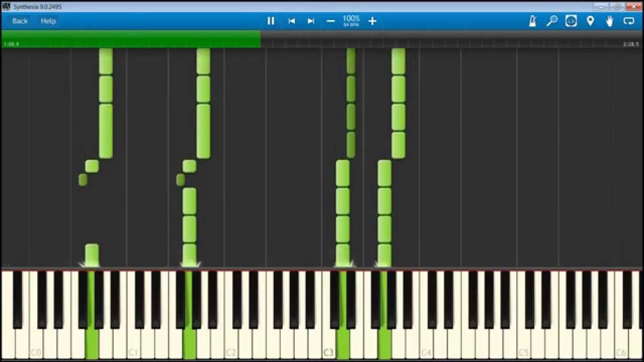 Geralt of Rivia---The Witcher 3 [easier version] (Marcin Przybyłowicz) + Piano Sheet