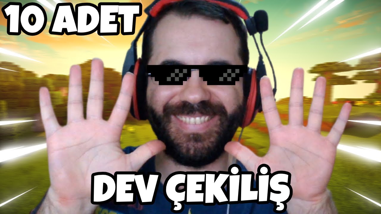 DEV ÇEKİLİŞ! Minecraft UHC ama KESKİNLİK 10 ve ALEVDEN ÇEHRE 10 OLDUK! (efsane aksiyonlu maç)