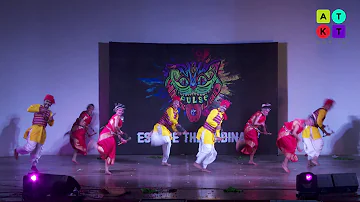 Eastern India's Karma Naach | Tribal Dance by Venky College Students | Pulse 2018