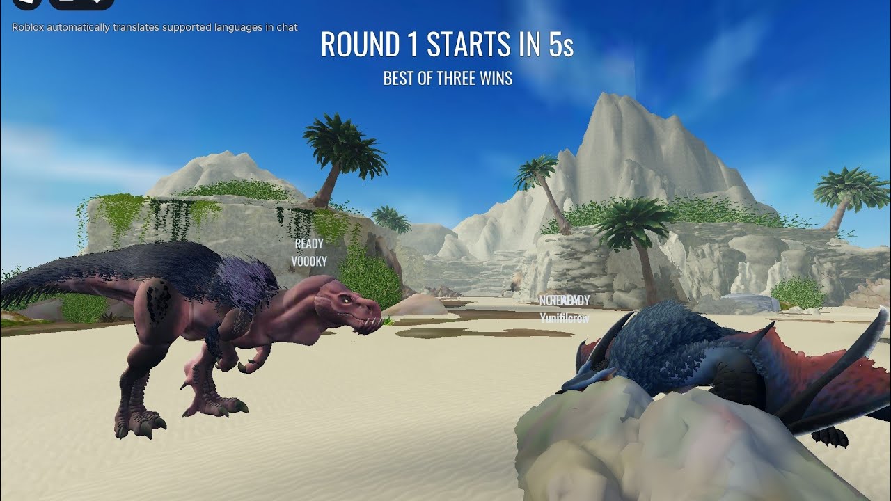 Monstrous battlegrounds Anjanath casual 1v1 gameplay 