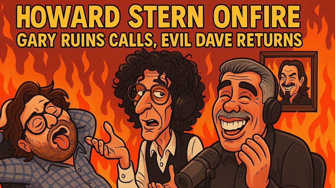 Howard Stern onfire Gary Ruins Calls, Evil Dave Returns