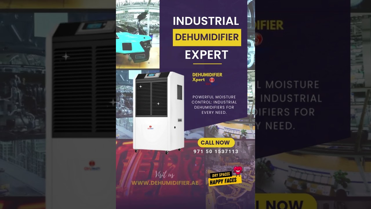 Industrial Dehumidifier Supplier in Dubai, UAE