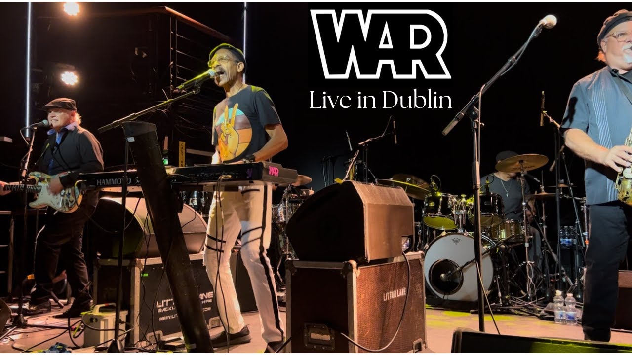 WAR Live at The Academy Dublin – Full Concert Experience 2025