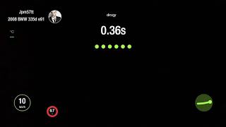 Bmw 335d e91  1/4 mile dragy test