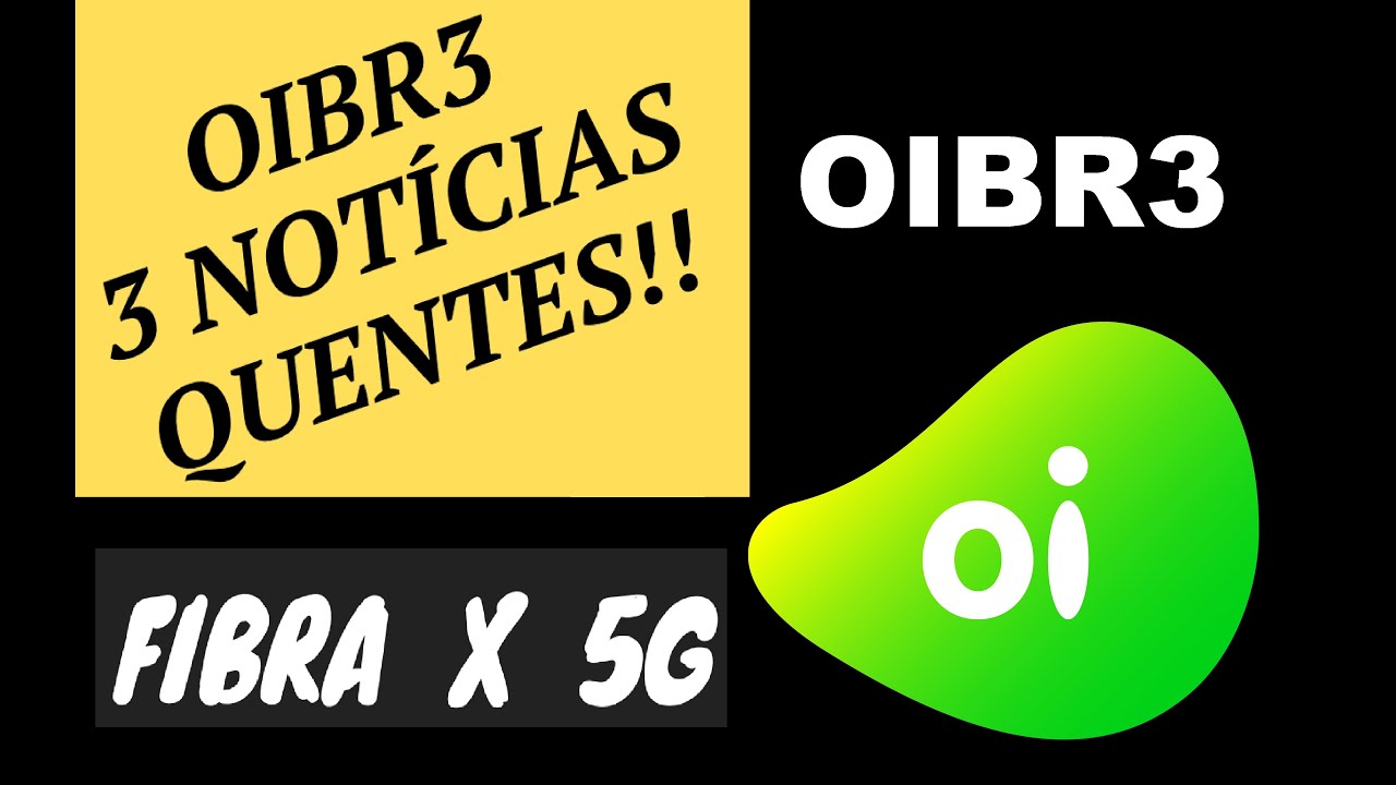 OIBR3/OIBR4 - 3 Notícias!! URGENTE!