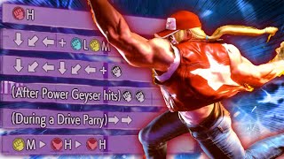 Terry Has The COOLEST Combos in SF6!