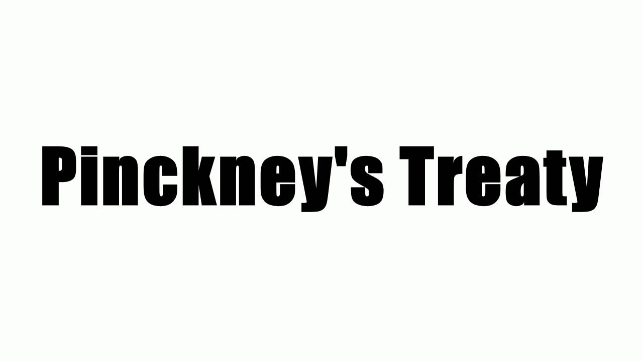Pinckney's Treaty