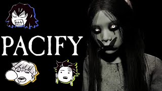 Demon slayer Boyz playing horror game screenshot 3