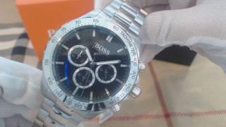 hugo boss 1512965 mens chronograph watch