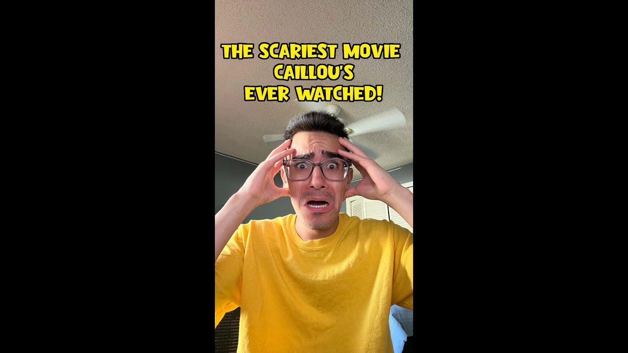 The Scariest Movie Caillou Has Ever Watched!