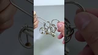 Do you know how to remove five rings?#puzzles  #IQ #iqtest