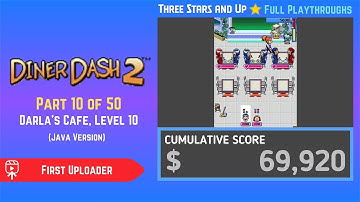 Diner Dash 2 (2007, Java) - Part 10 of 50: Darla