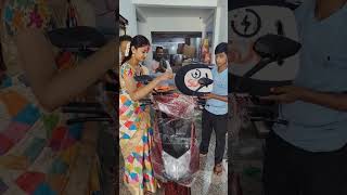 delivery pooja 🆕 scooty delivery #automobile #anwalkhera #new #viral #trending #evindia #evehicle