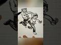 Menggambar tv man vs mutant skibidi toilet #menggambar