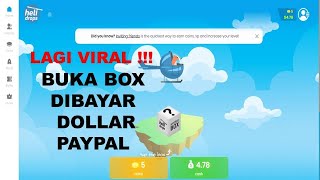Lagi Viral Web Hanya Tap Box  dapat Dollar Paypal Gratis|| Helidrops.io screenshot 3
