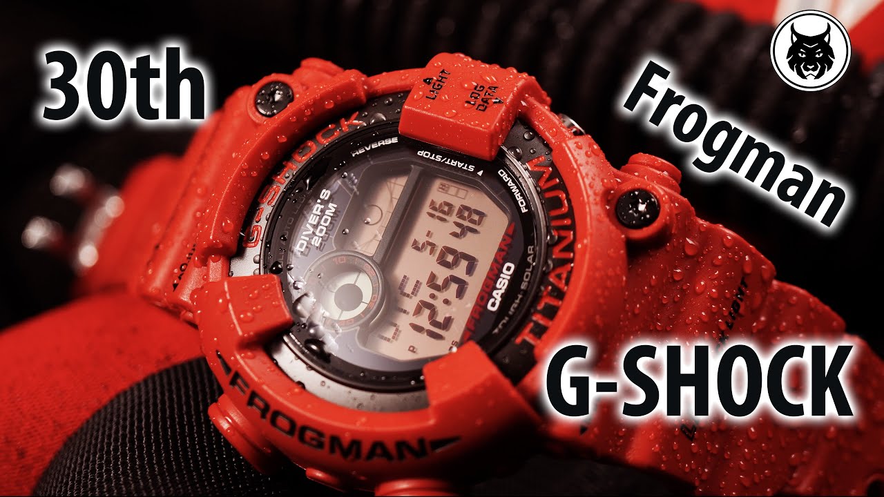 30th G-SHOCK Frogman GW-8230NT Limited Edition DW-8200NT - 4K