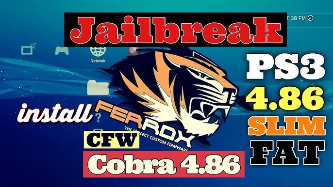 How To Jailbreak Your Ps3 Fat Slim With Ofw 4 To 4 86 And Install Cfw Ferrox Cobra 8 Youtube How To Jailbreak Your Ps3 Fat Slim With Ofw 4 To 4 86 And Install Cfw Ferrox Cobra 8 Youtube