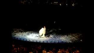 Ramin Karimloo carrying Sierra Boggess off stage at Phantom 25th Concert