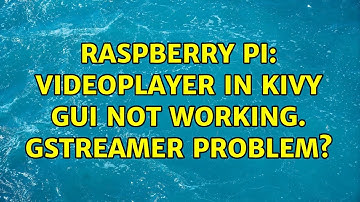 Raspberry Pi: Videoplayer in Kivy GUI not working. GStreamer problem?