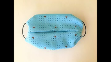 How To Make a Pleated Face Mask // Washable, Reusable, No-Sewing Required, Elastics Made From Tights