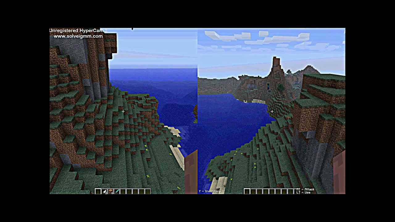 minecraft pc split screen mod