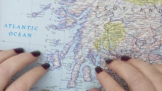 ASMR ~ Argyll and Bute, Scotland, UK History & Geography ~ Soft Spoken Map Tracing Google Earth