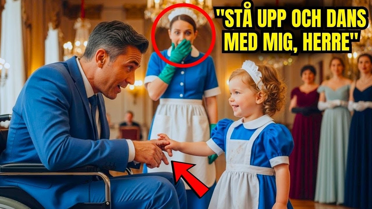 Den förlamade miljonären blev avvisad av alla, tills städerskans dotter bad honom dansa...
