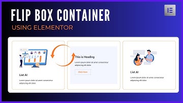 How To Create A Custom Flip Box in Elementor & CSS