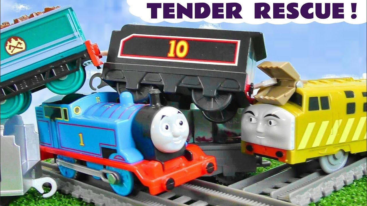 Can Thomas The Train stop Diesel 10 from taking his friends Tenders?