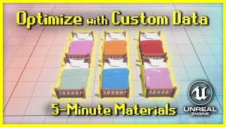 Optimize with Custom Data | 5-Minute Materials [UE4/UE5]
