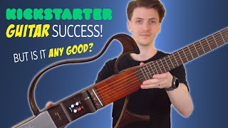 This Guitar Was A Big Kickstarter Success! But Is It Any Good? - The Mogabi Travel Guitar