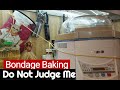 bondage baking- do not judge me. PLUS Gorilla Glue saves R2D2