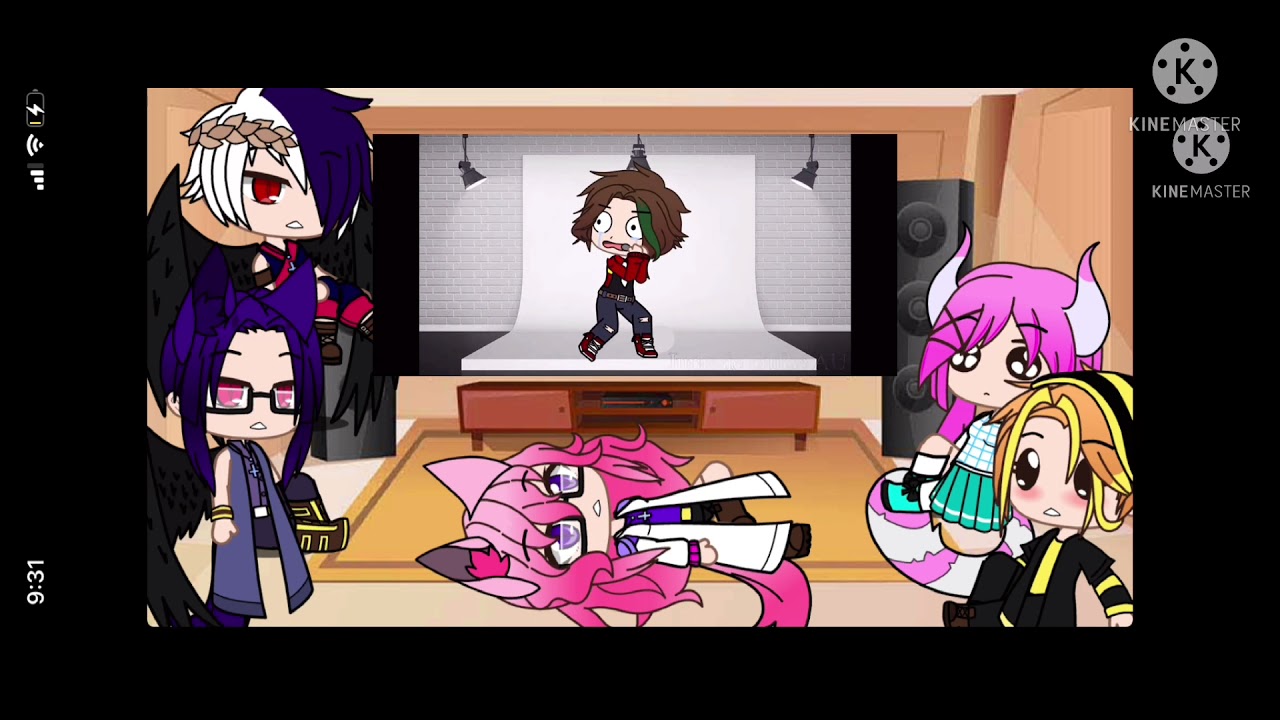 My hero origins and My origins of olympus reacts to Artemis